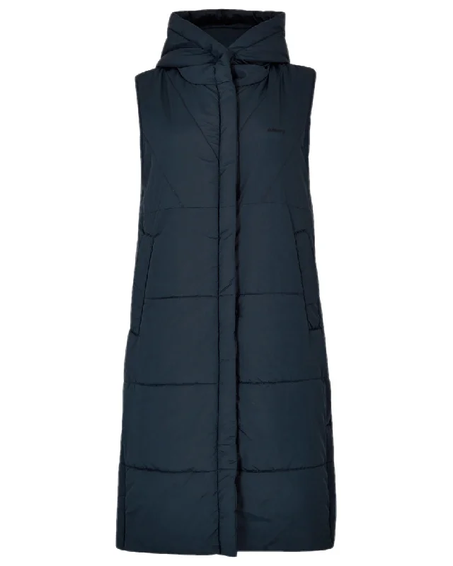 Dubarry Womens Ryan Hooded Gilet Trendy Belted Vest
