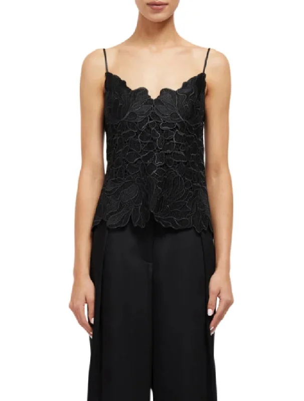 Eliana Cami - SIMKHAI Sleeveless Peacoat Vest