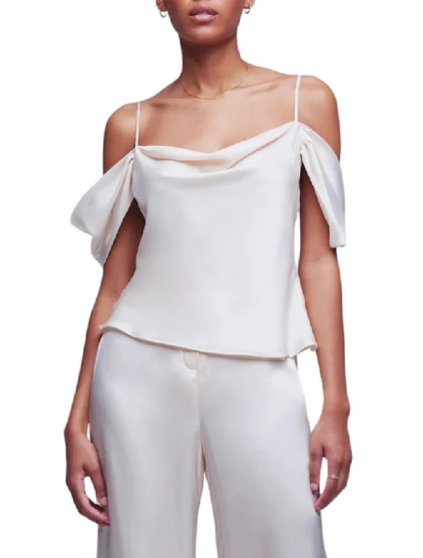 Ellington Draped Cami - L’AGENCE Stretchy Knit Vest