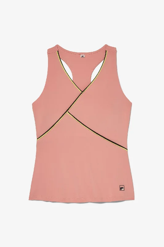 Fila Women's Back Spin Racerback Tank lace tank top