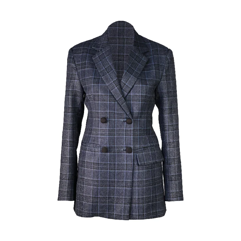 FRS1559 Women's Leather Blazer
