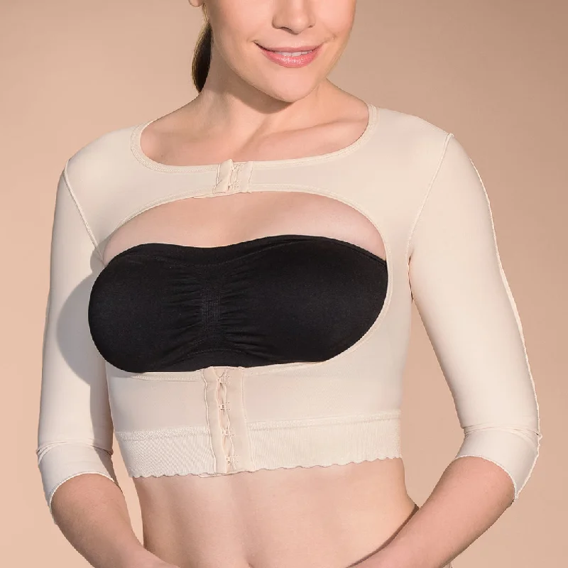 Open Bust Vest - 3/4 Length Sleeves - Style No. FVOM chic tank top