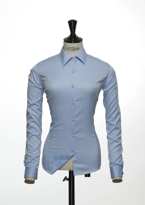 Green bow 01 Non-Iron Woman Chic Off-Shoulder Blouse