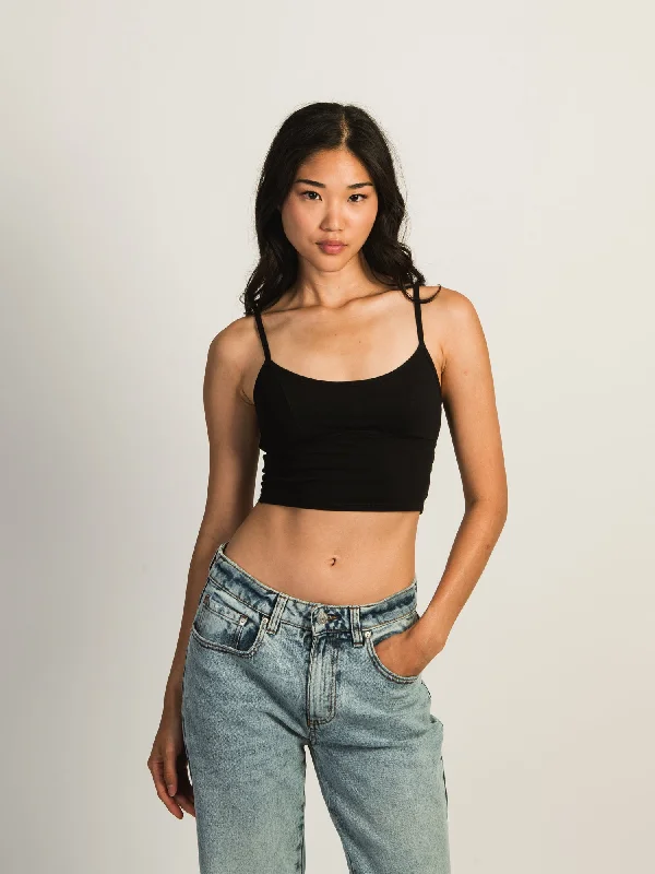HARLOW TANKETTE - BLACK sexy tank top