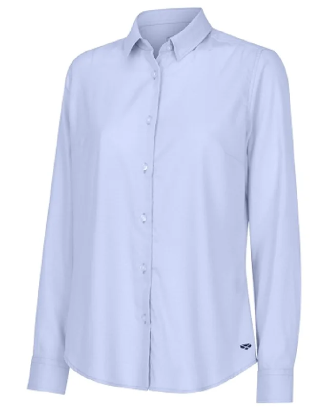 Hoggs of Fife Callie Twill Ladies Check Shirt Soft Satin Blouse