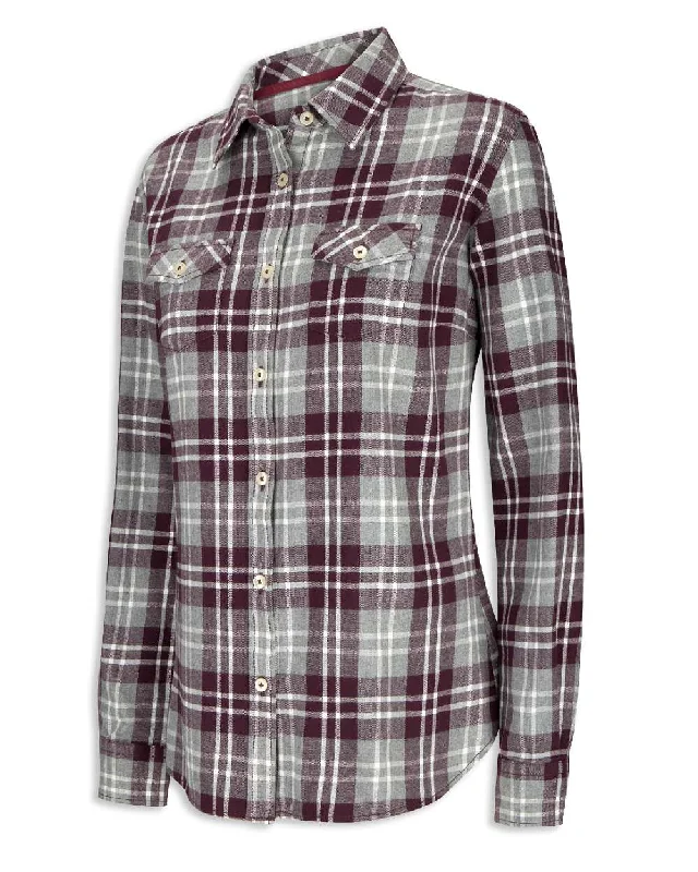 Hoggs of Fife Eilidh Ladies Shirt Chic Ruffle Blouse