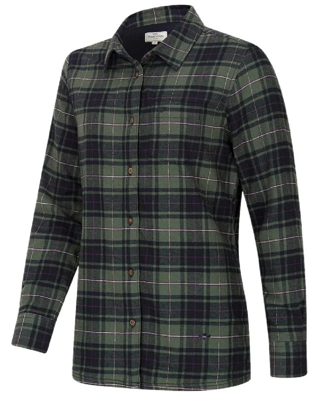Hoggs of Fife Hogg Tartan Womens Shacket Sleeveless Summer Blouse