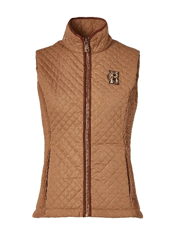 Holland Cooper Ladies Cambridge Gilet Fashion-Forward Vest Coat