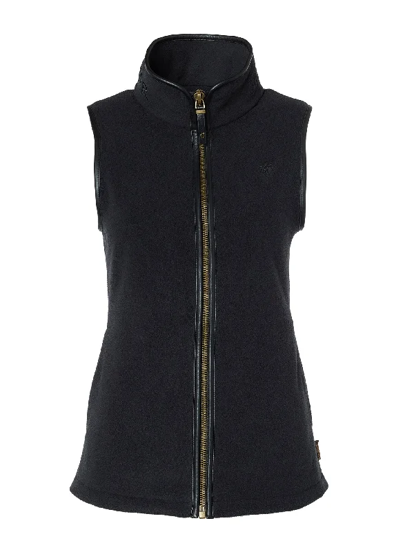 Holland Cooper Ladies Country Fleece Gilet Elegant Slim Fit Vest