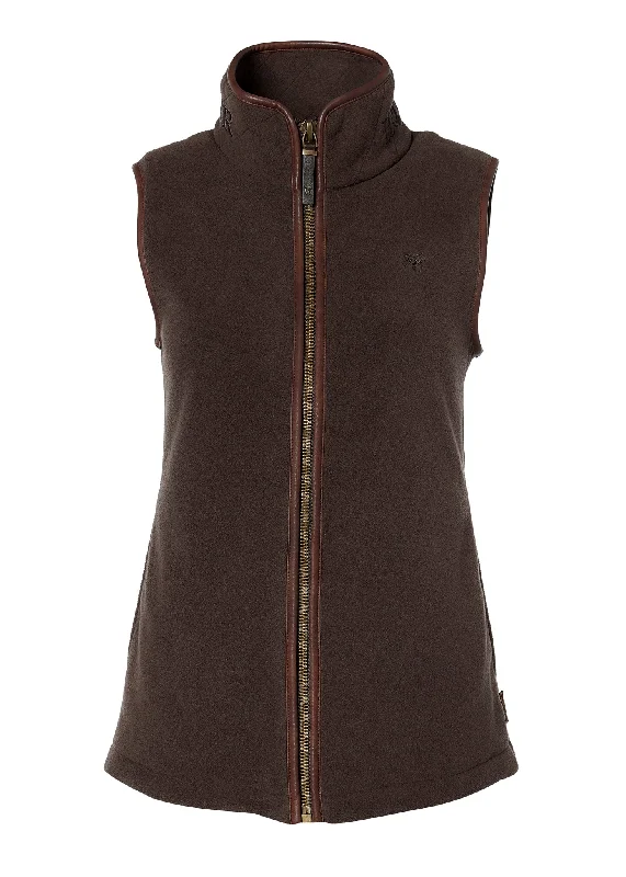 Holland Cooper Ladies Country Fleece Gilet Buttoned Business Vest