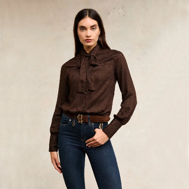 Brown Print