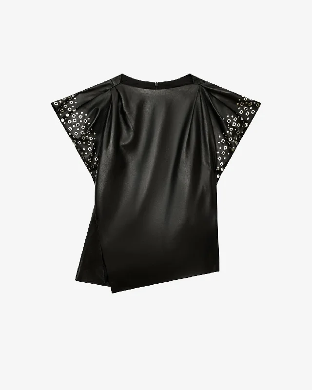 Fadilea Top Puff Sleeve Blouse