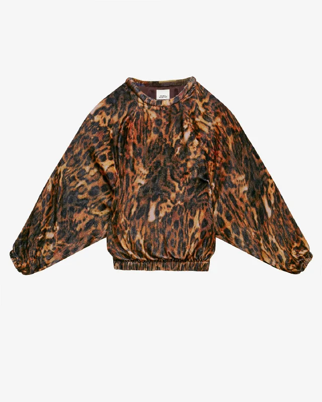 Dabia top Lightweight Chiffon Blouse