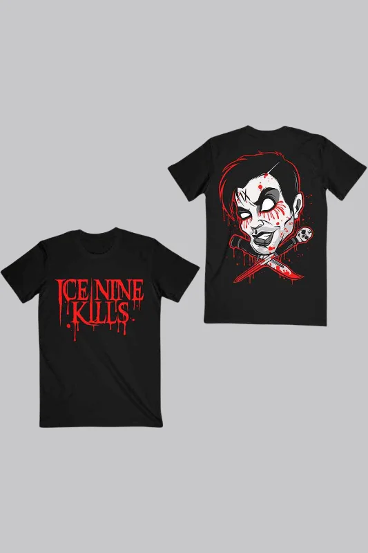 Ice Nine Kills Cross Swords Shirt Smart Business Blouse