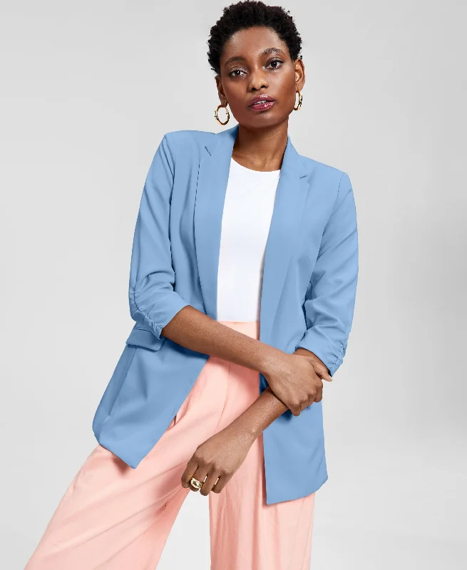 INC International Concepts Petite Menswear Blazer Women's Fashion Blazer