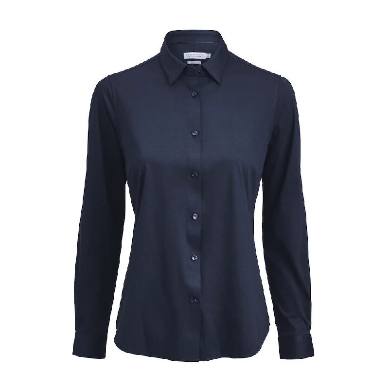 Indigo Bow 132 Knit Woman Elegant Lace Blouse