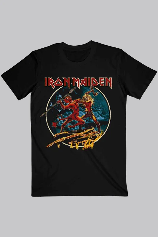 Iron Maiden Run To The Hills Shirt Sleeveless Chiffon Blouse