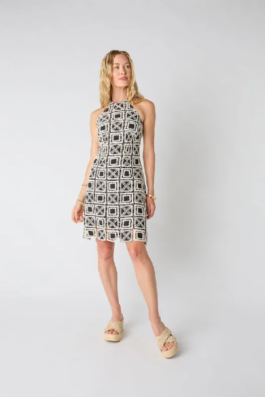 Jerri Mini Dress lime green tank