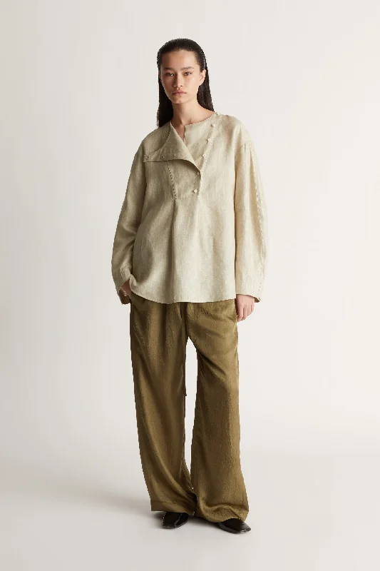 Jimson Cocoon Shirt Lightweight Floral Blouse