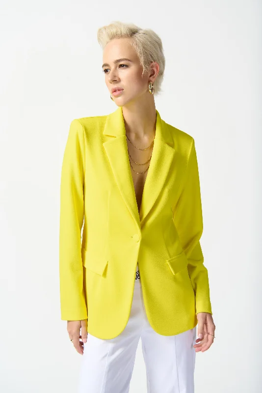 Joseph Ribkoff - 242201 Sunlight Scuba Blazer Women's Formal Blazer
