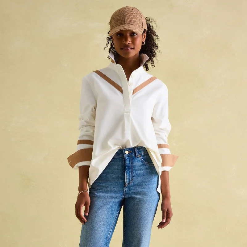 Joules Ladies Brinley Deckshirt Double-Layered Blouse