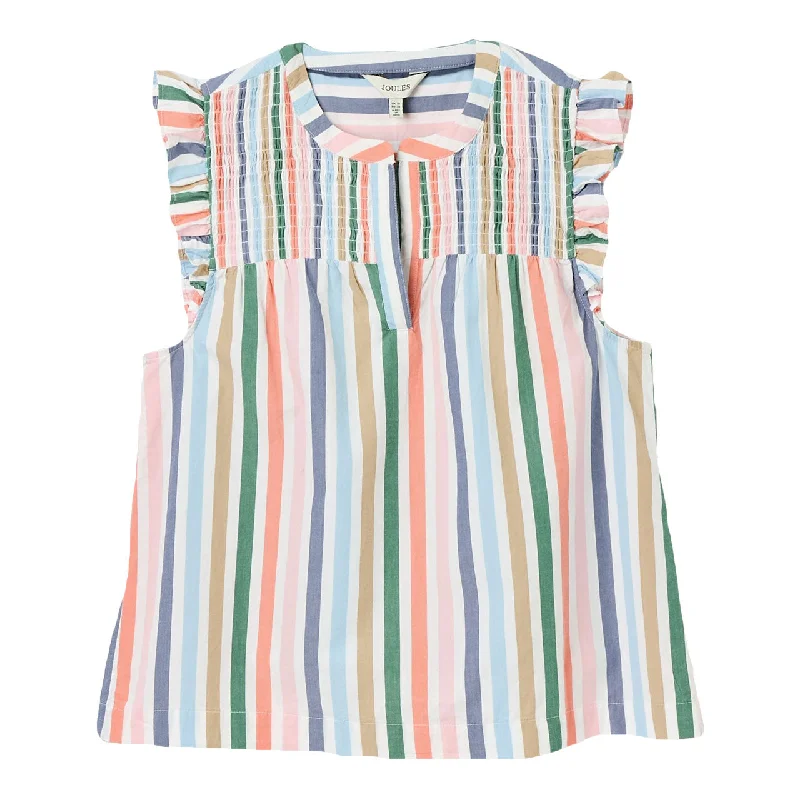 Joules Ladies Cynthia Blouse Chic Wrap Blouse
