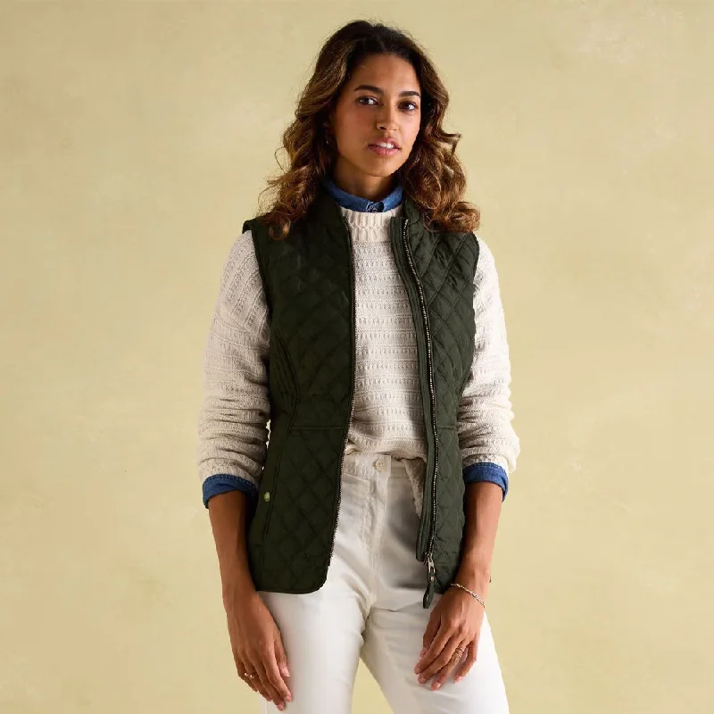 Joules Ladies Minx Gilet Cozy Sherpa Vest