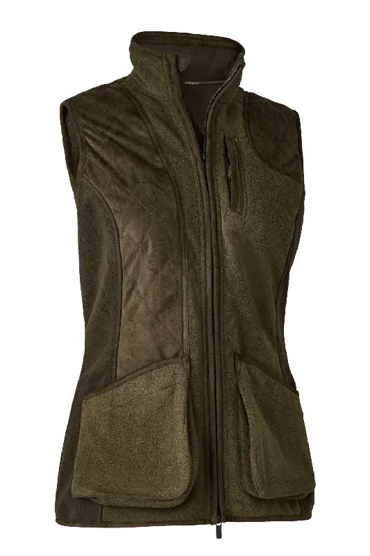 Deerhunter Lady Pam Shooting Waistcoat Belted Waist Vest
