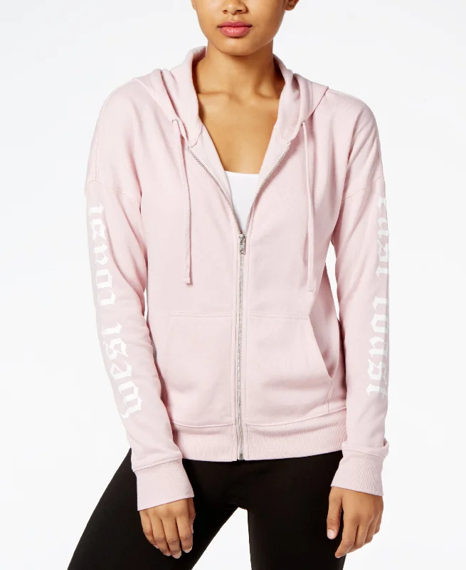 Material Girl Active Juniors Fleece Lined Hoodie Women's Trendy Jacket