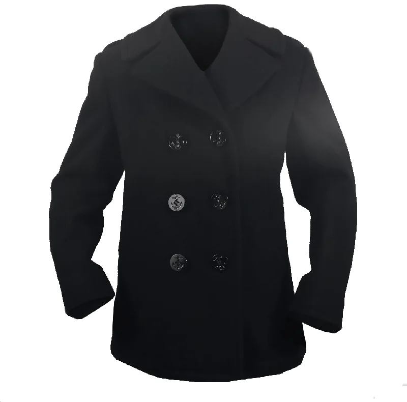 NAVY Women's Enlisted Peacoat Sophisticated Evening Coat