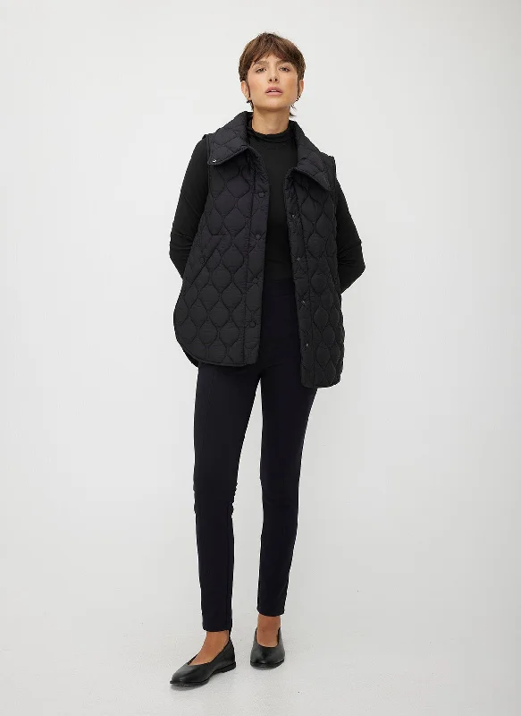 Oslo Recycled Quilted Vest Women's Fashion Blazer