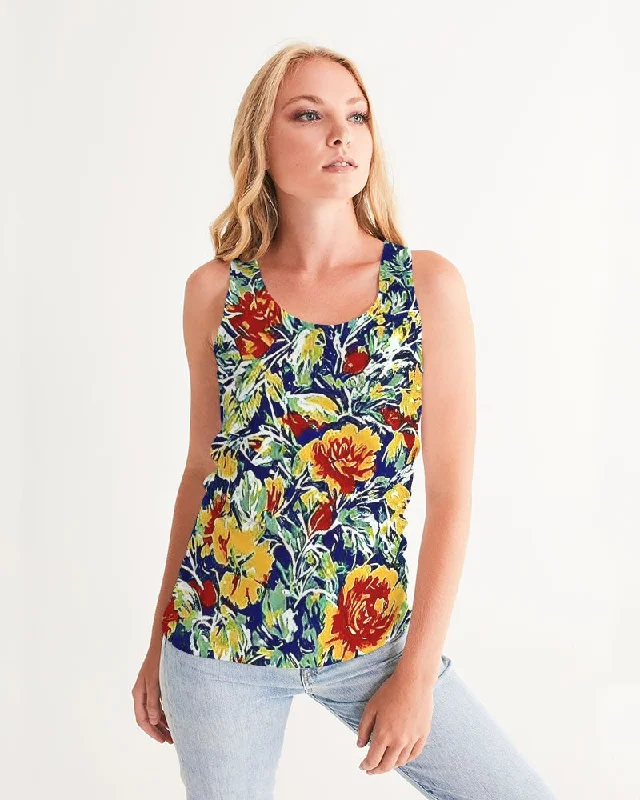 Painted floor design Women's All-Over Print Tank Classic Outdoor Vest