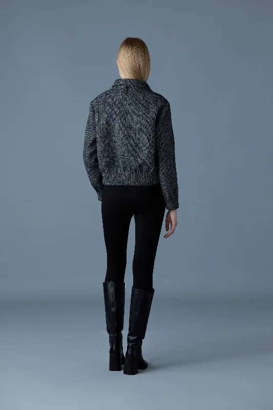PATTY-HB Faux Fur Collar Coat