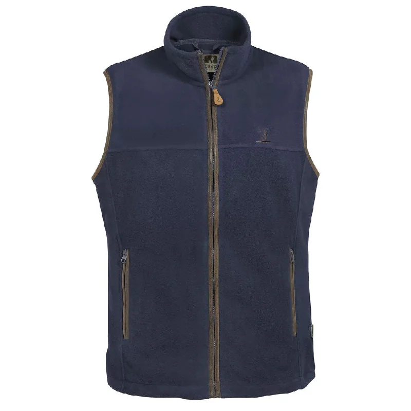 Percussion Ladies Scotland Fleece Vest Belted Draped Vest