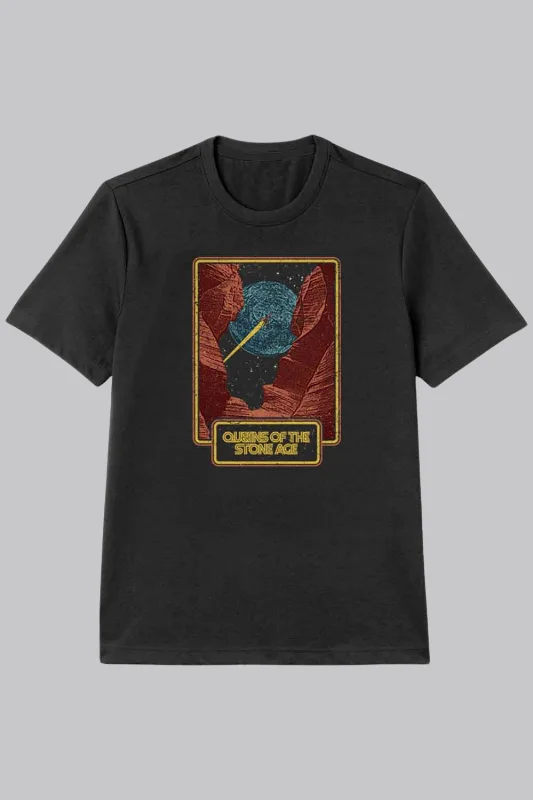 Queens of the Stone Age Canyon Shirt Wrap Front Blouse