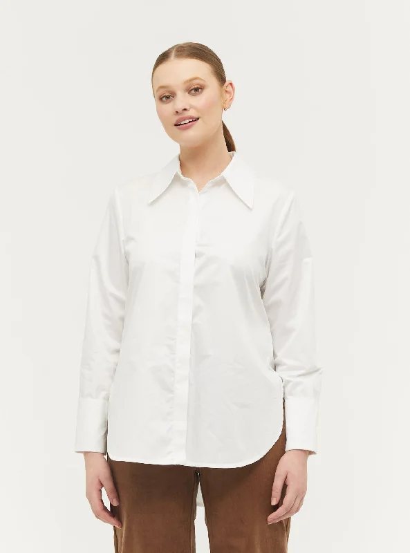 Rhone Shirt Stretchy Fitted Blouse
