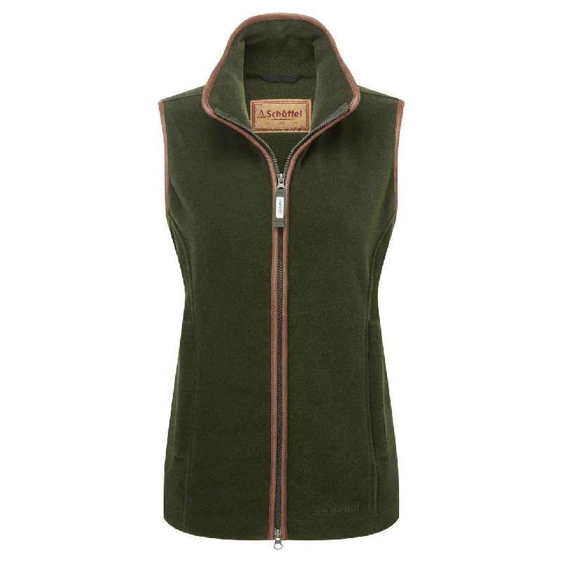 Schoffel Ladies Lyndon Fleece Gilet Soft Ribbed Vest