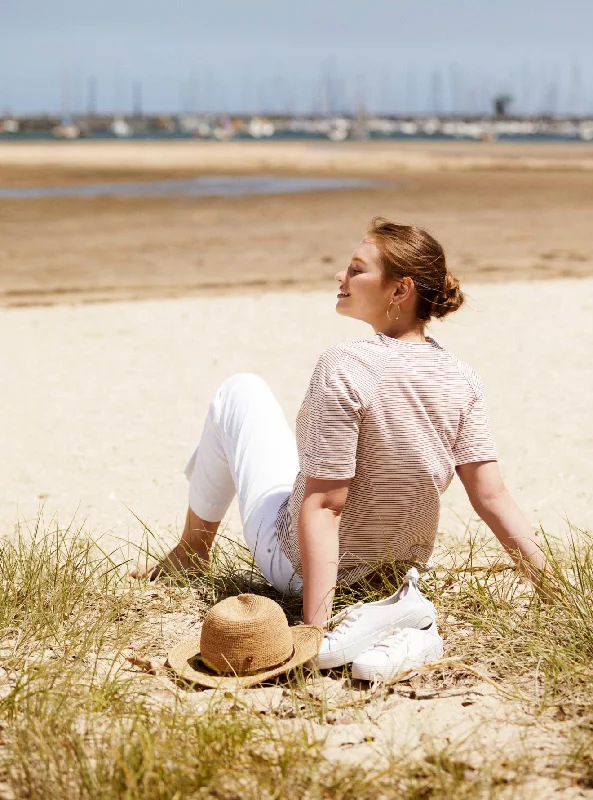 Sienna Tee Backless Summer Blouse
