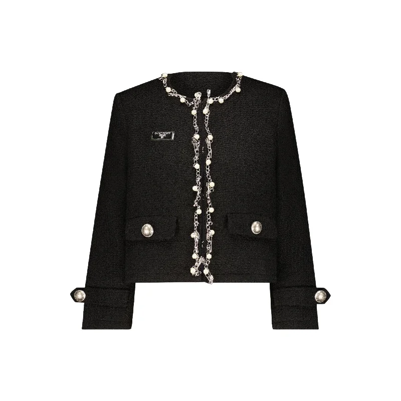 Stud and Pearls Women's Jacket Women's Vintage Suit