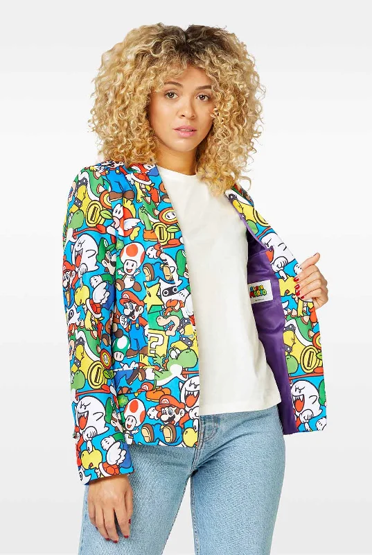 Super Mario™ Cotton Blend Blazer