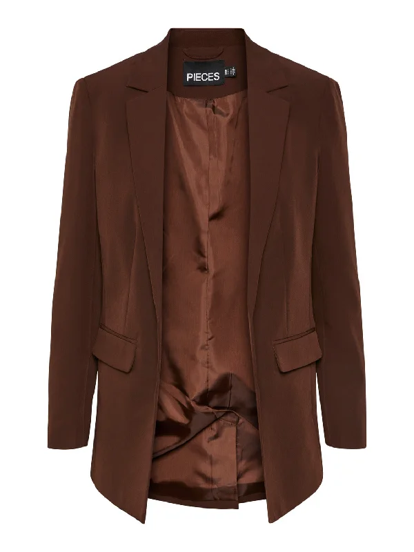PCBOSSY Blazer - Chicory Coffee Women's Vintage Suit