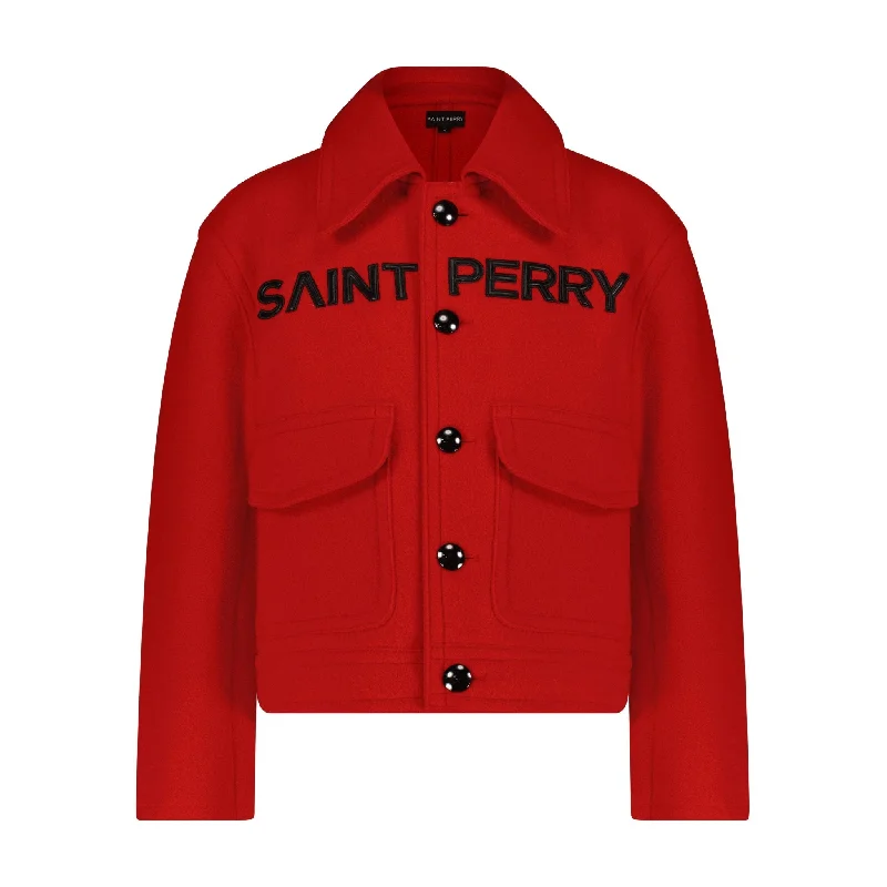 The Red Love Boxy jacket Women's Trendy Jacket