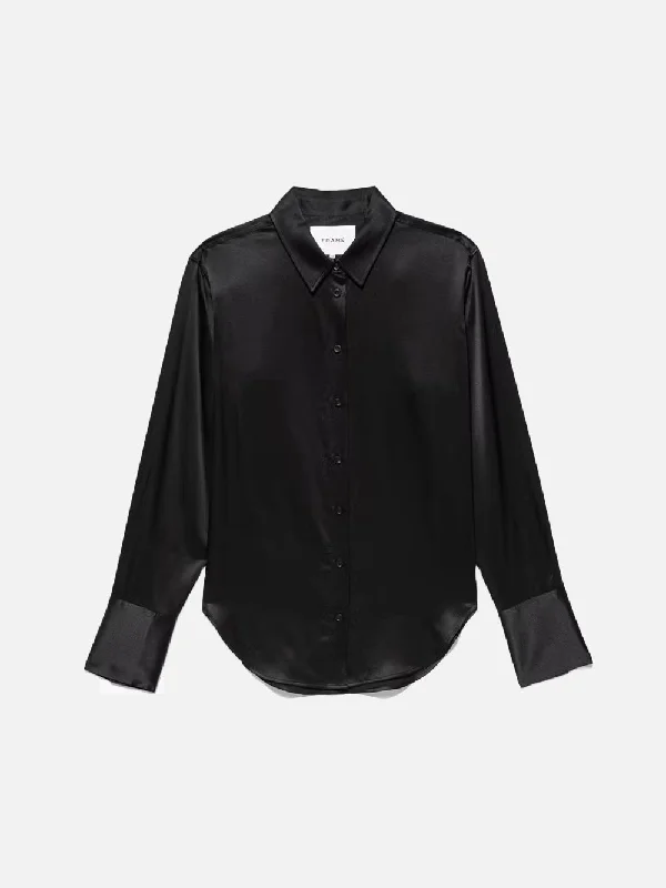The Standard Shirt -- Noir Romantic Lace Blouse