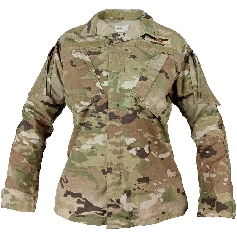 USGI Women's Multicam Shirt Feminine Tie Blouse