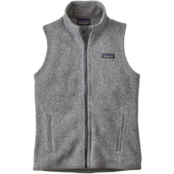 Women's Better Sweater Vest Suede Fringe Vest