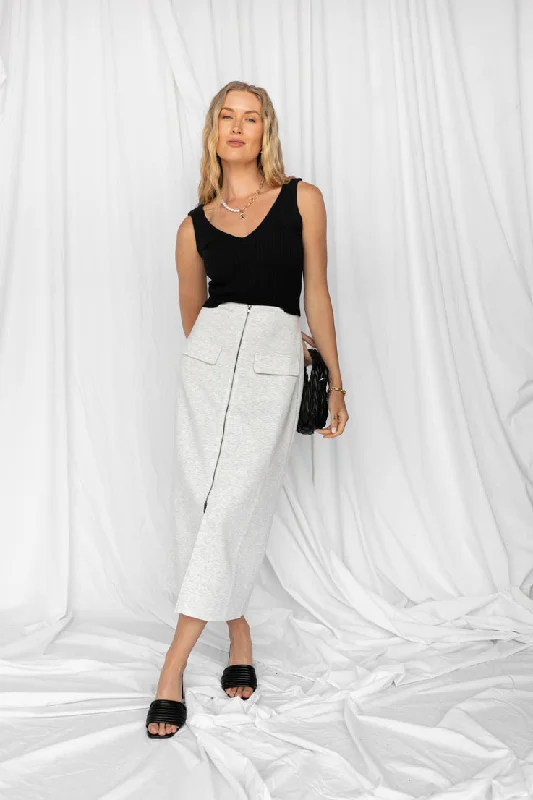 Weston Skirt coral tank top