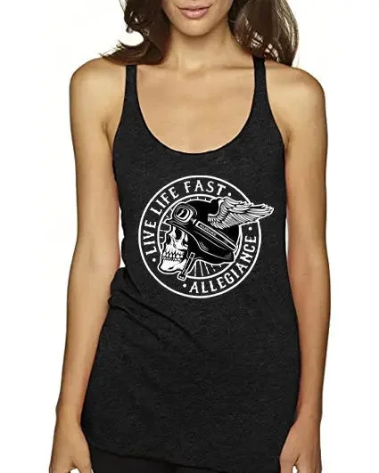 Winged Women's Tank Plaid Sherpa Vest