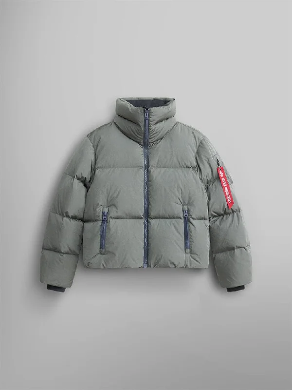 SIERRA SHORT PUFFER W Double-Breasted Fleece Coat