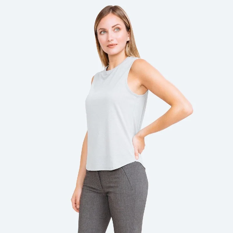 Women's Composite Tank - Grey Stylish Streetwear Vest