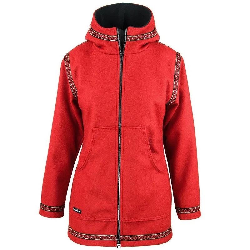 Wool Northwind Coat Relaxed Knit Overcoat